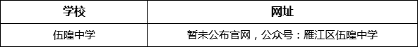 資陽市伍隍中學網(wǎng)址是什么？