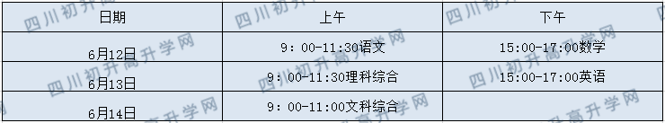 2020年眉山中考時(shí)間是多久，會改變嗎？