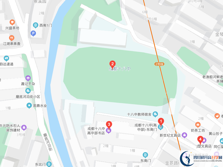 成都十八中學(xué)校地址在哪里？